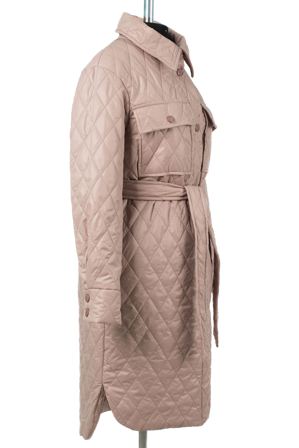 Пальто женское демисезонное (пояс) - El podio фото 10