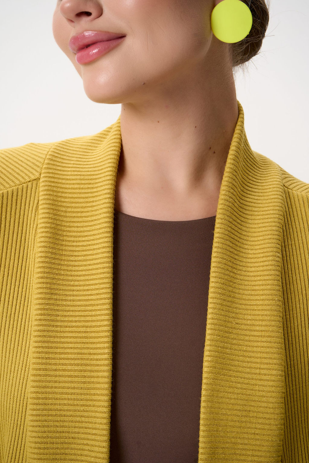 Кардиган Катрис (горчичный) - Эльза фото 6