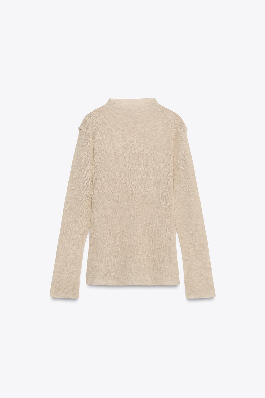 HIGH NECK KNIT SWEATER - Zara фото 5