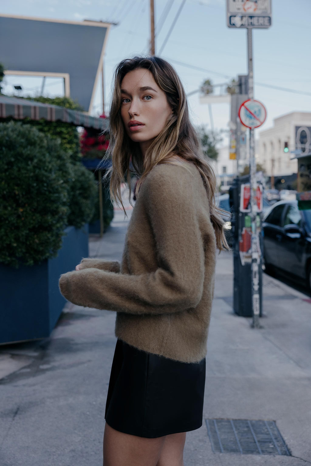 BRUSHED EFFECT KNIT JUMPER - Zara фото 2