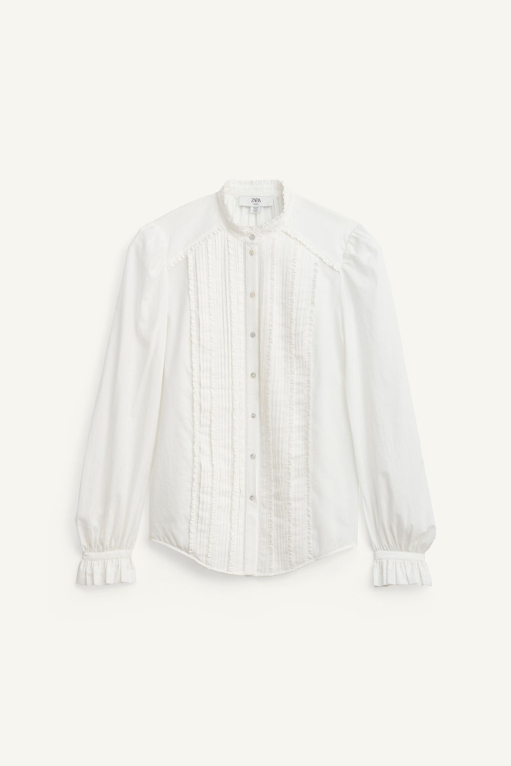 LIMITED EDITION PLEATED SHIRT - Zara фото 6