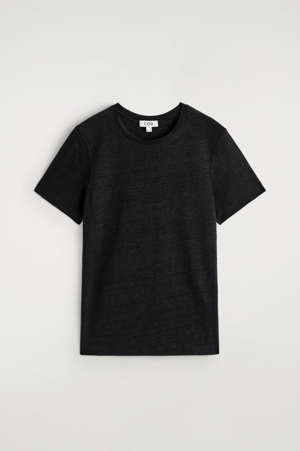 CAMISETA DE LINO CON CUELLO REDONDO - H&m фото 2