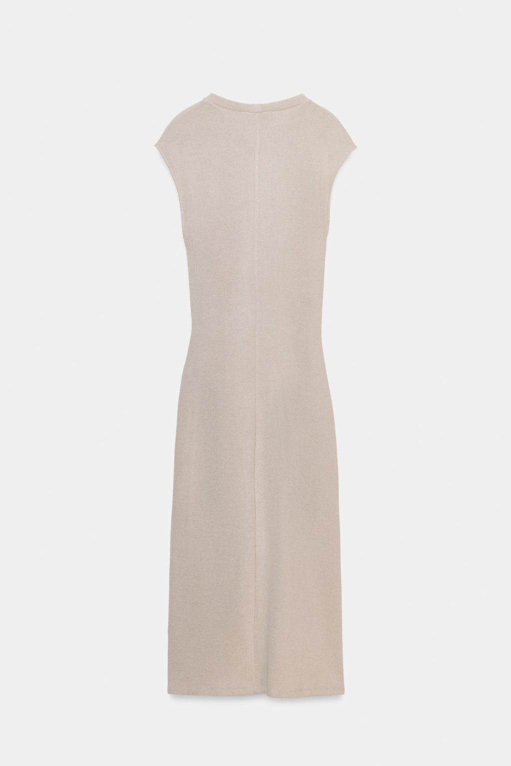 SOFT FABRIC DRESS WITH KNOT - Zara фото 8