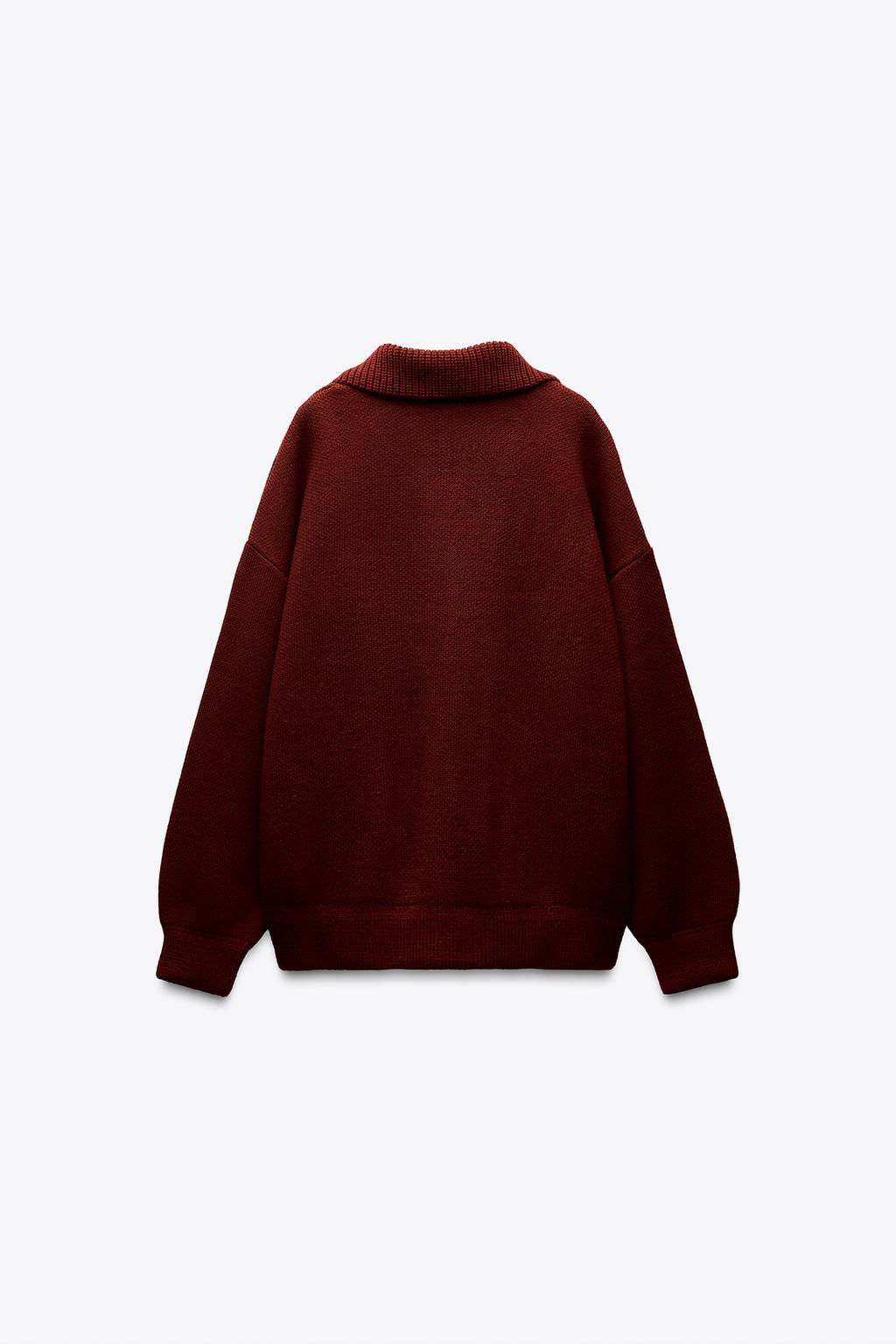 OVERSIZED KNIT CARDIGAN - Zara фото 6