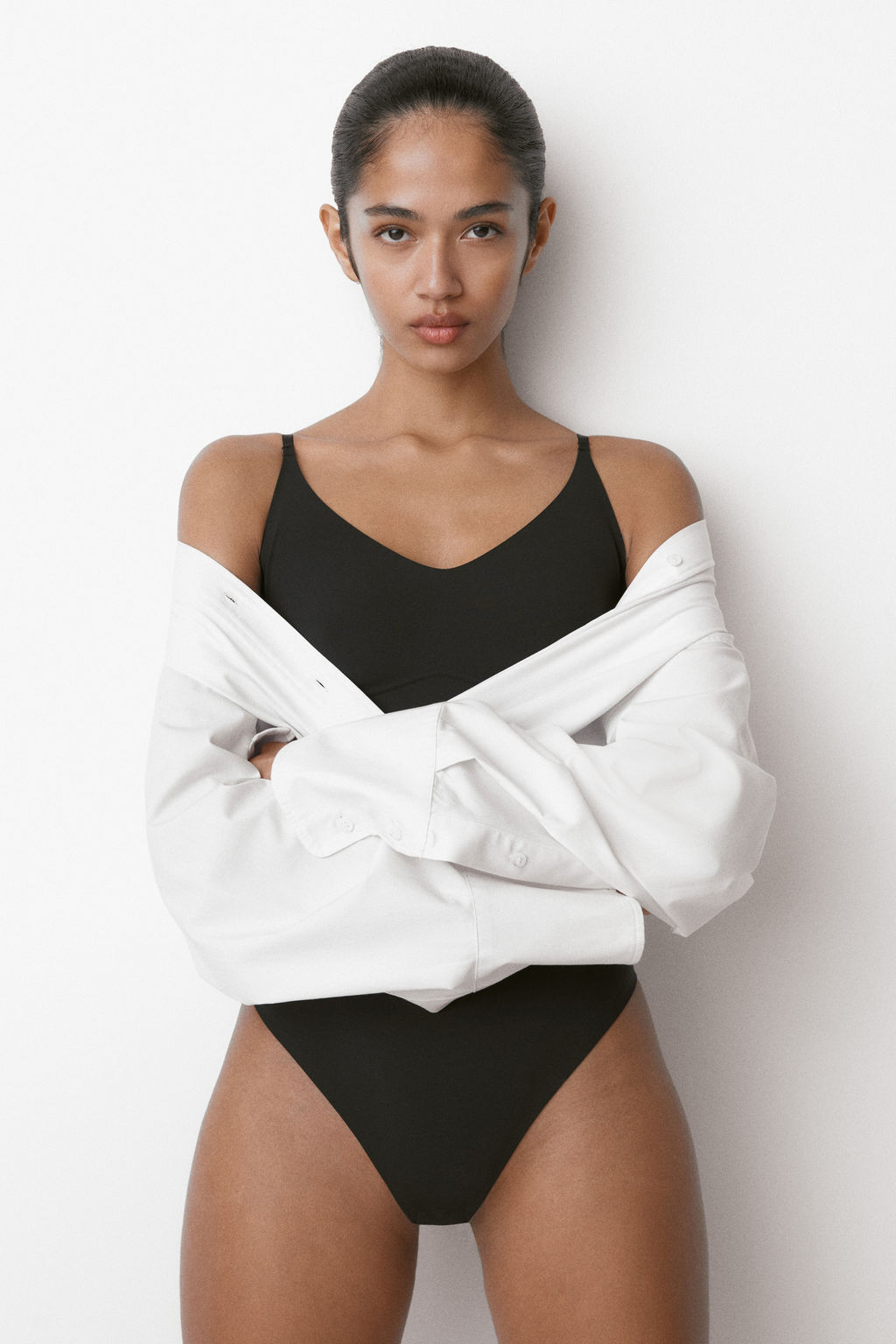 Body tanga de microfibra Light Shape - H&m фото 7