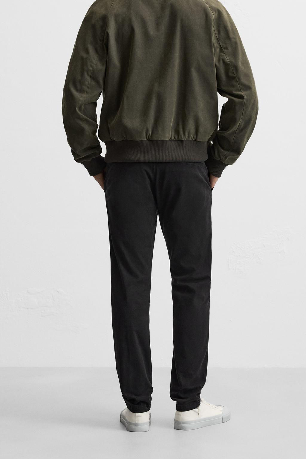 SKINNY FIT CHINO TROUSERS - Zara фото 38
