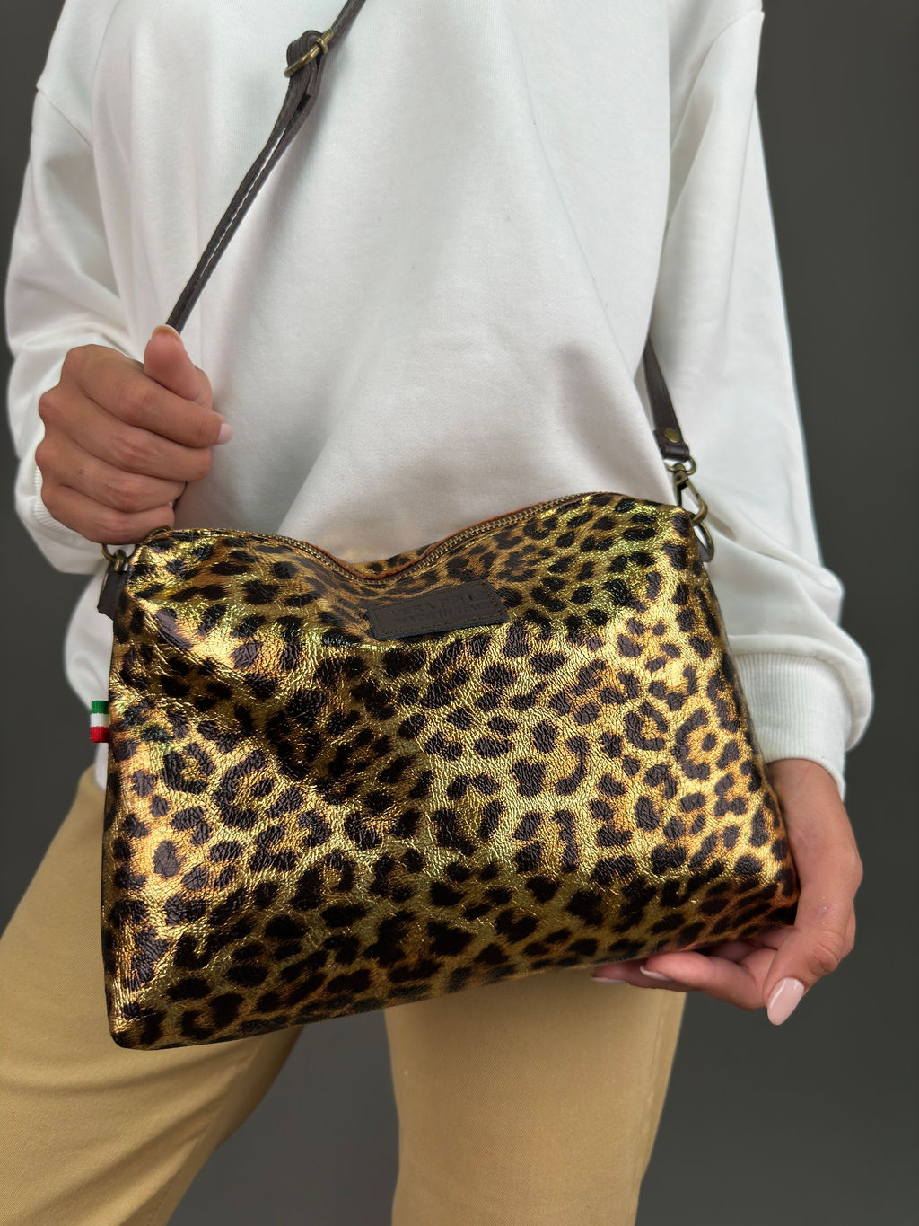 Сумка женская из телячьей кожи