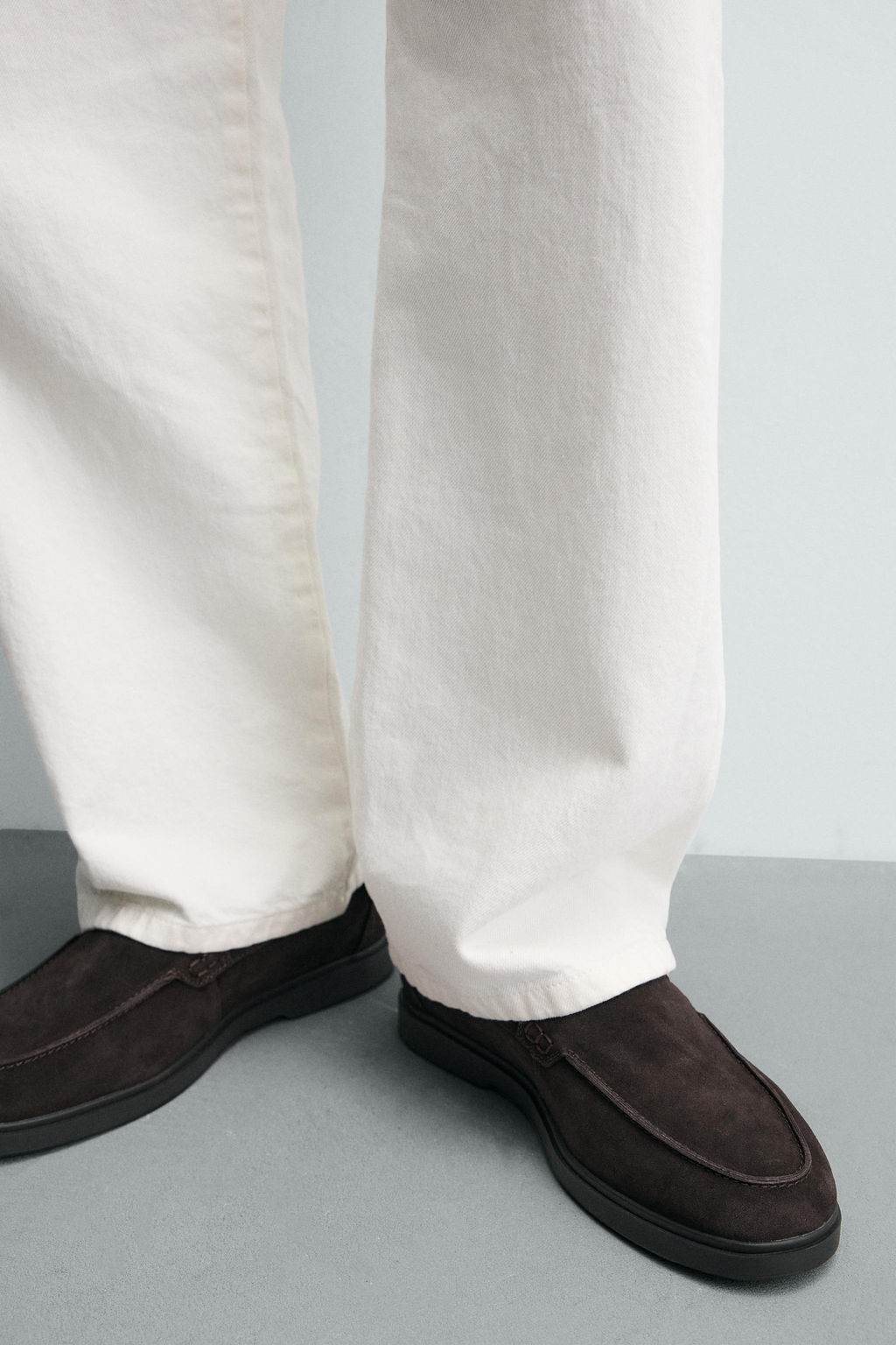 CASUAL LEATHER LOAFERS - Zara фото 4