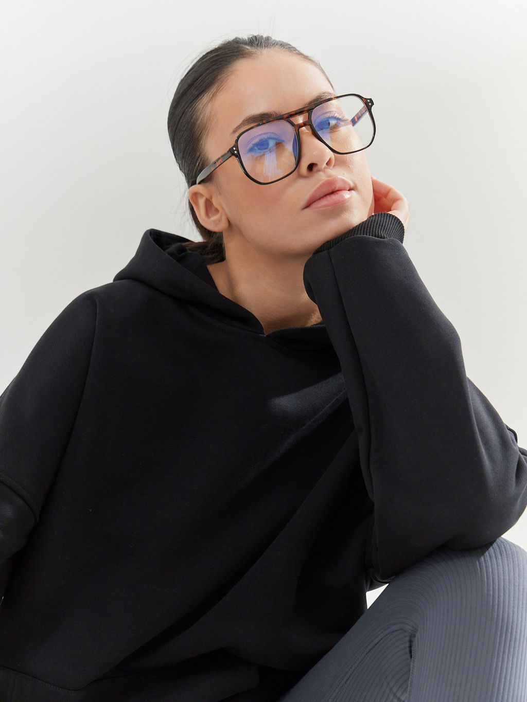 MY Худи жен. с карманом СХ013  фото 5