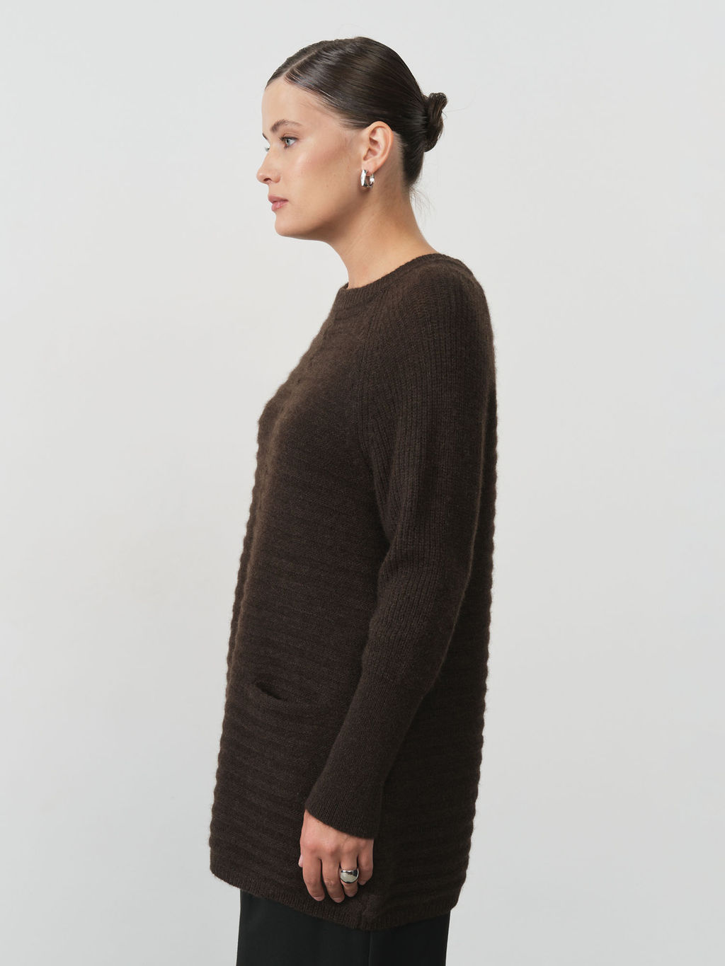 Джемпер женский из пуха яка 01076 ТК