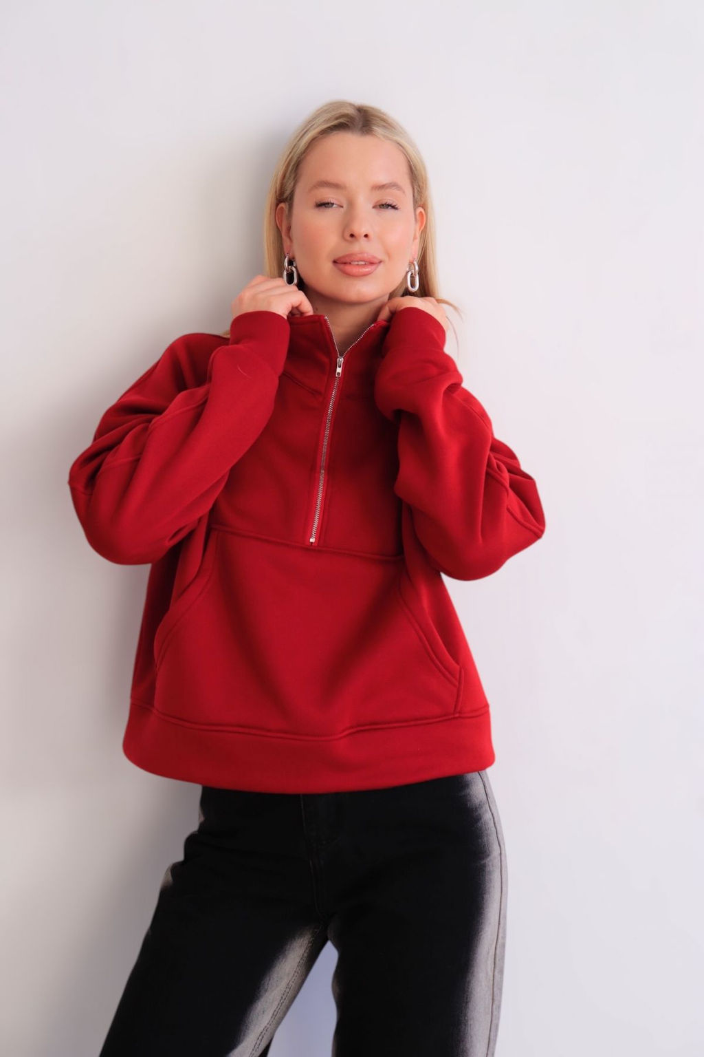 Martichelli Свитшот красный  фото 9