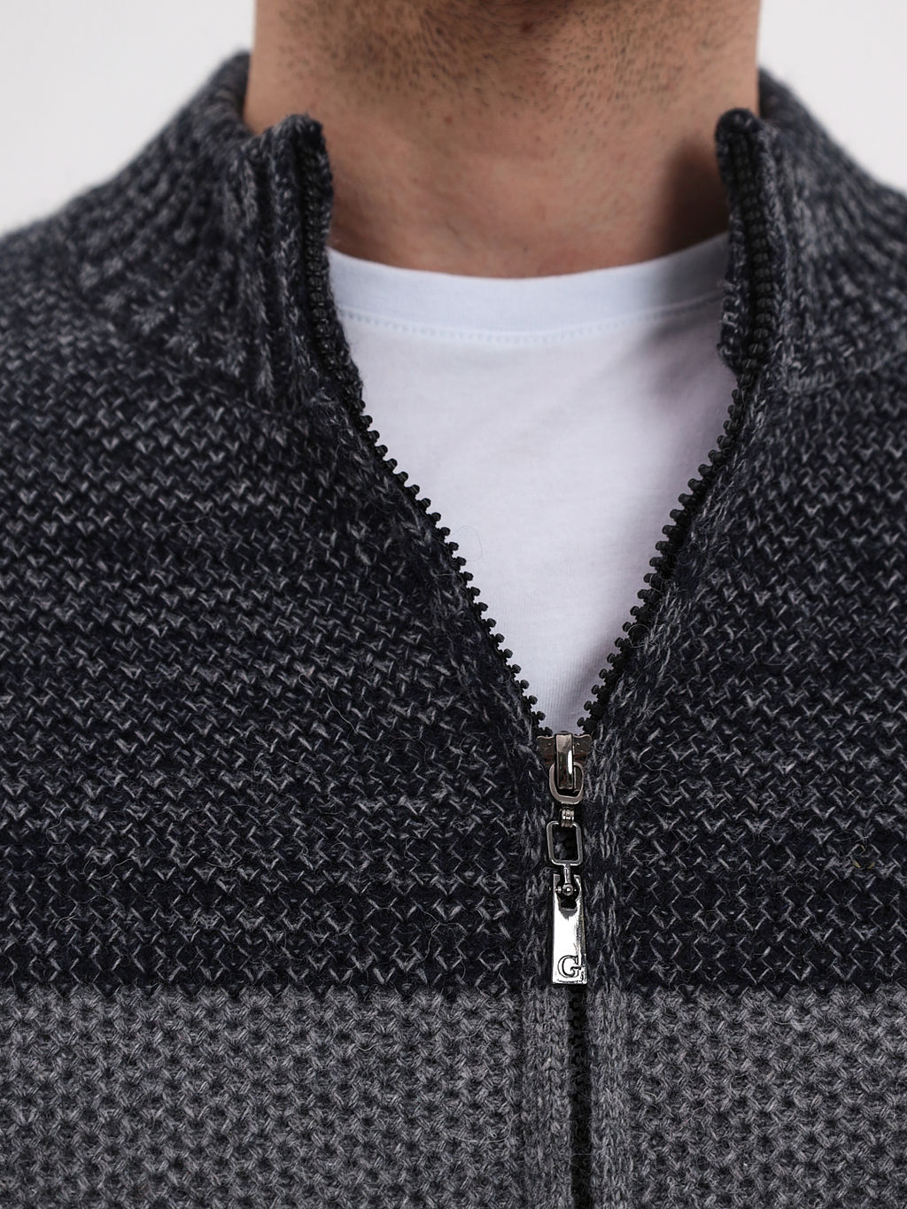 Жакет мужской GREG G139-полосы D1 (серый)  фото 5