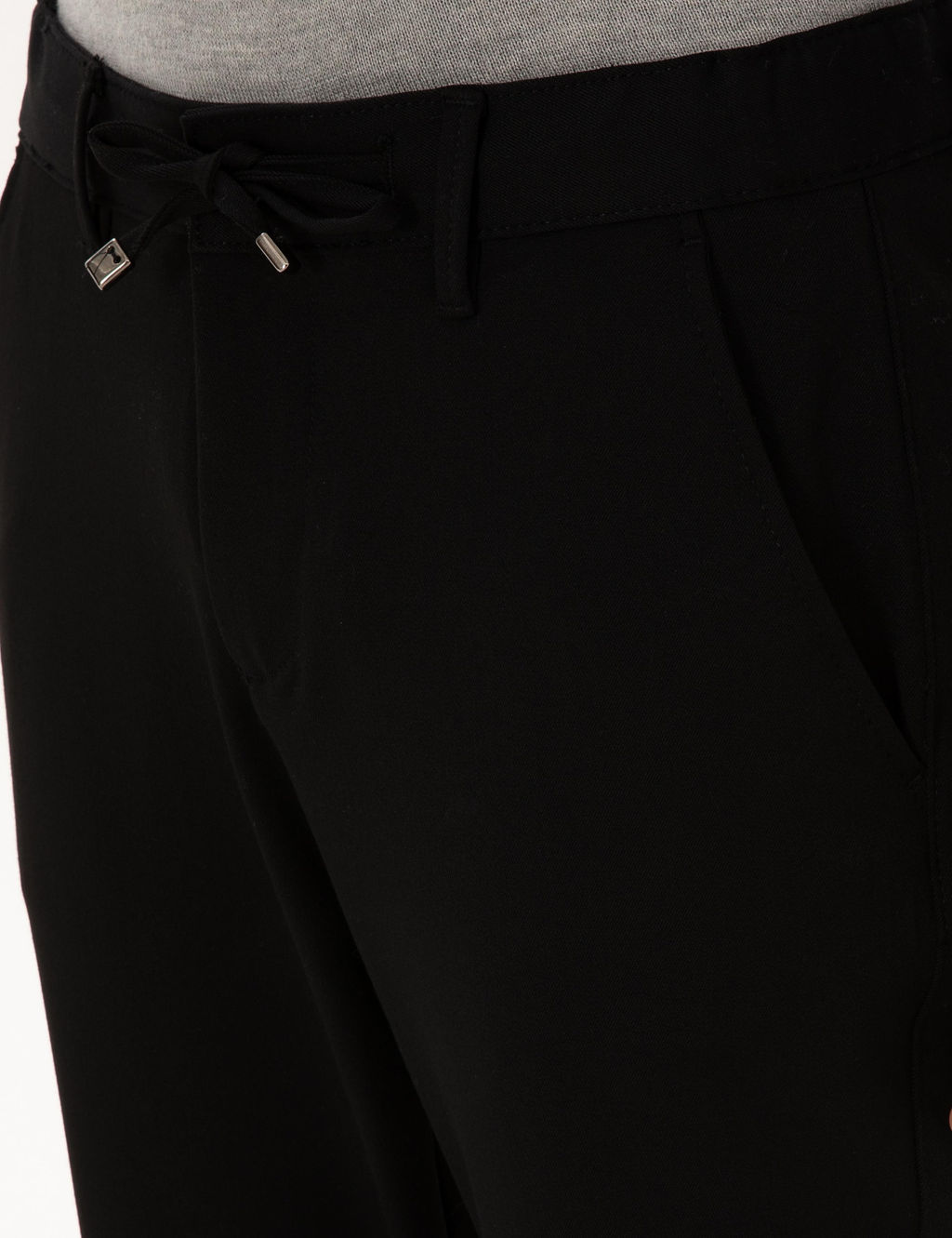 Siyah Slim Fit Kanvas Pantolon - Pierre cardin фото 5