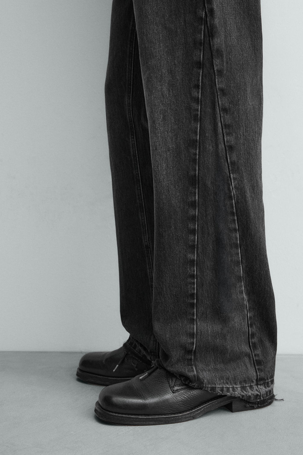 JEANS FLARE FIT / Carb?n - Zara фото 7
