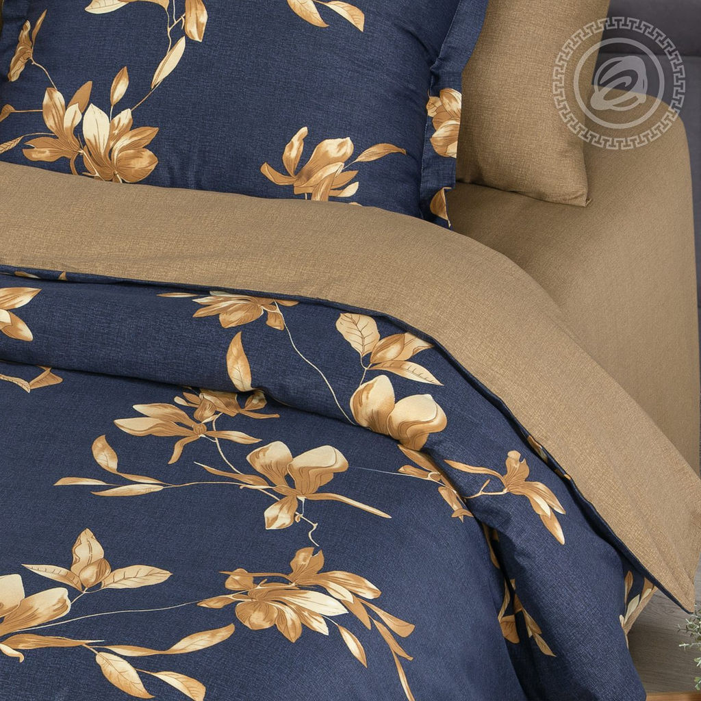 Постельное белье Илана (сатин Россия) 1,5 сп./Пододеяльник (молния): 1 шт. - 215*145; Простыня: 1 шт. - 215*150; Наволочка (клапан, ушки): 2 шт. - 70*70 Россия - Артпостель фото 6