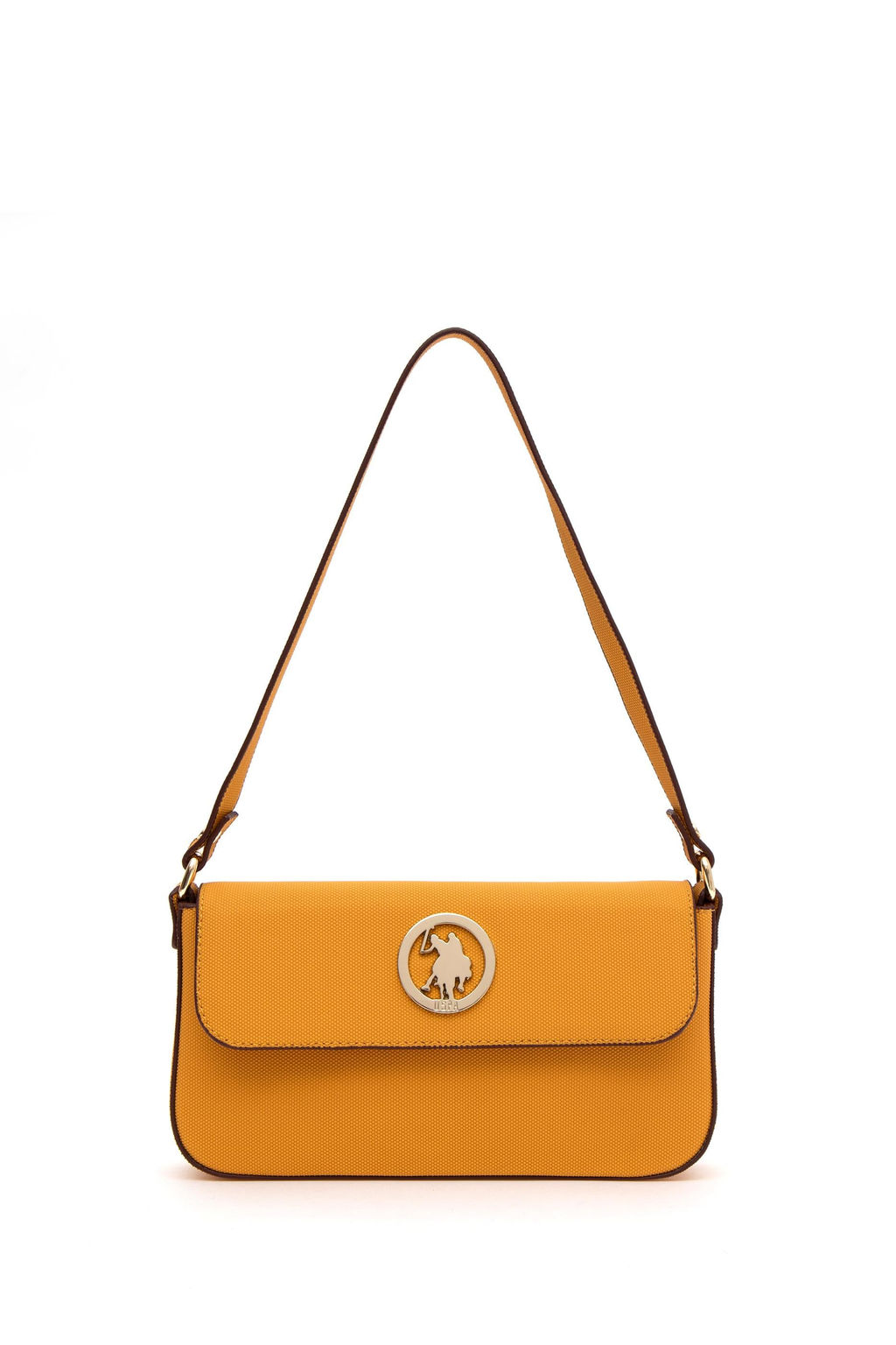 Женская горчичная сумка через плечо Неожиданная скидка в корзине