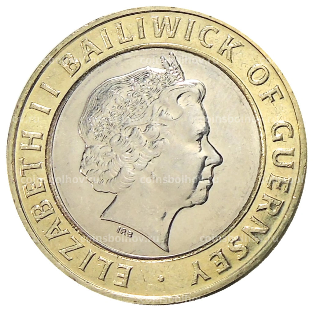 Монета 2 фунта 1998 года Гернси