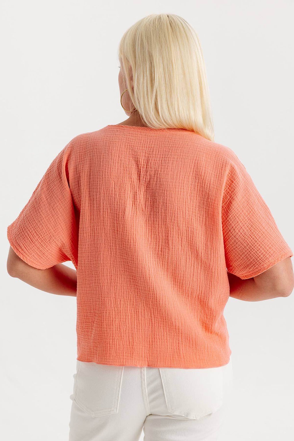 Блузка 4418/02/Коралловый - Rise фото 2