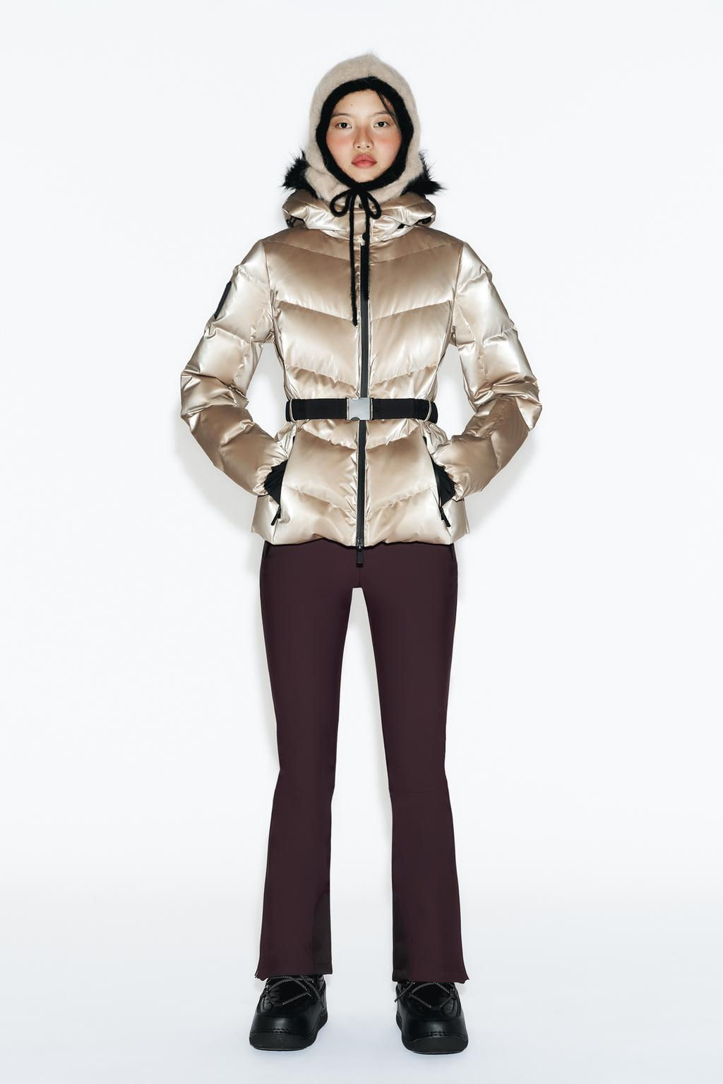 WATER-RESISTANT WINDPROOF DOWN PUFFER JACKET RECCO® TECHNOLOGY SKI COLLECTION, CHARACTERISTICS - Zara фото 18