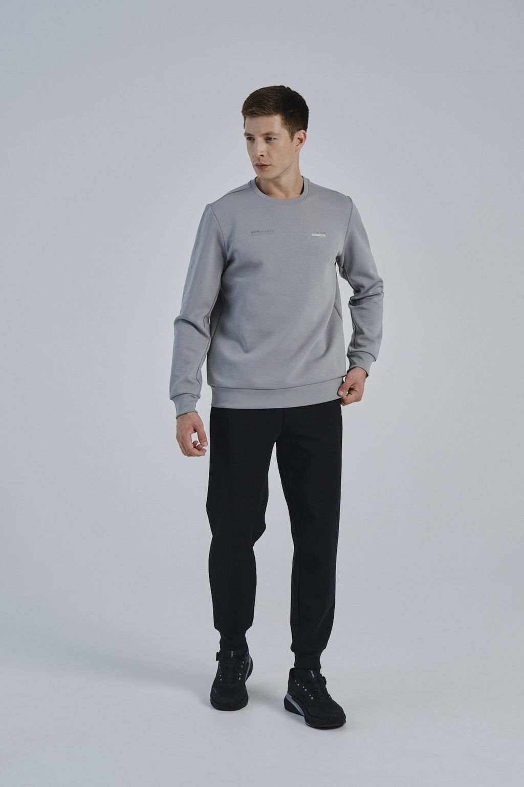 Свитшот Серо-зеленый - Anta фото 6