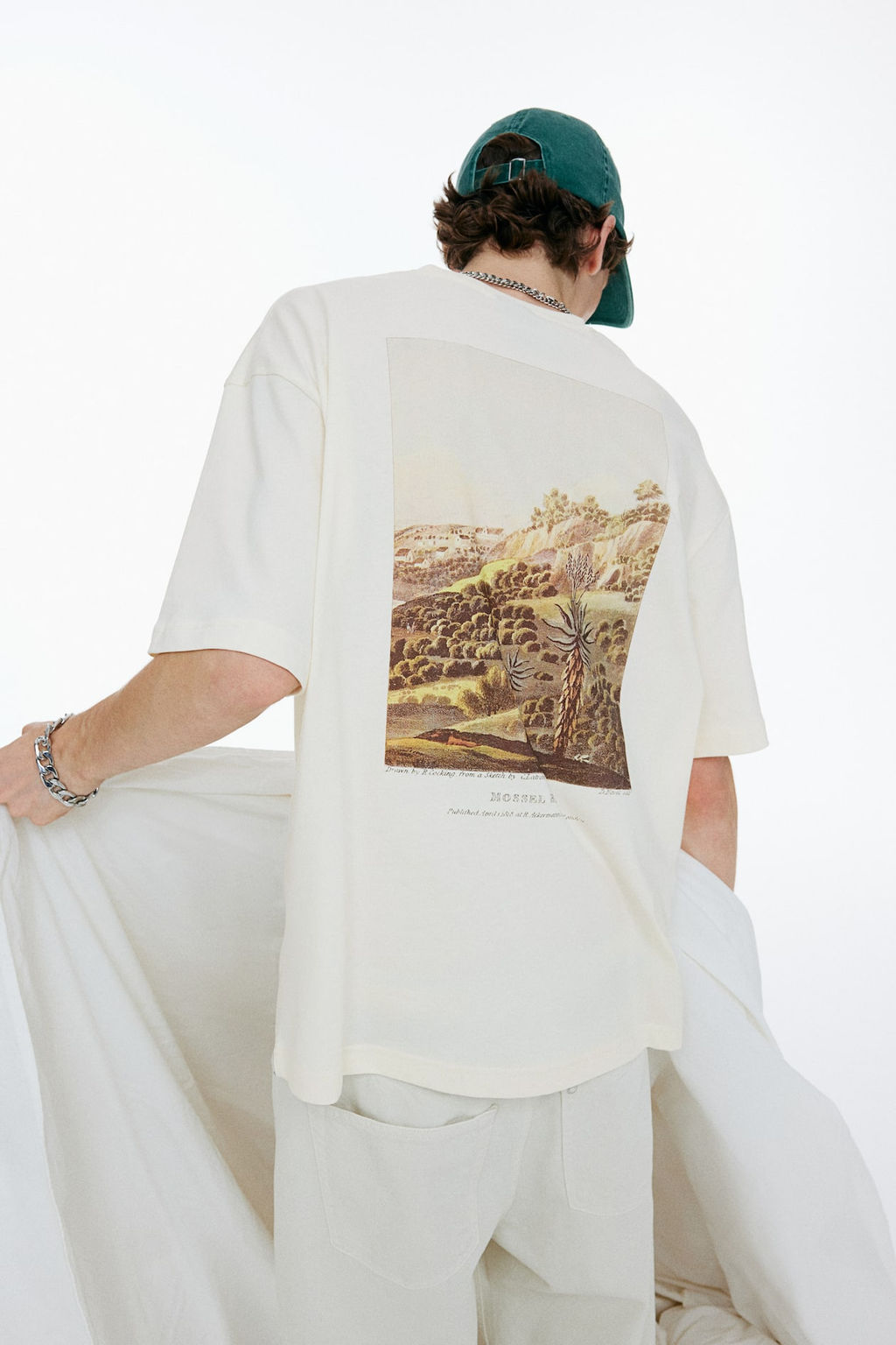 Camiseta con motivo estampado Loose Fit - H&m фото 3