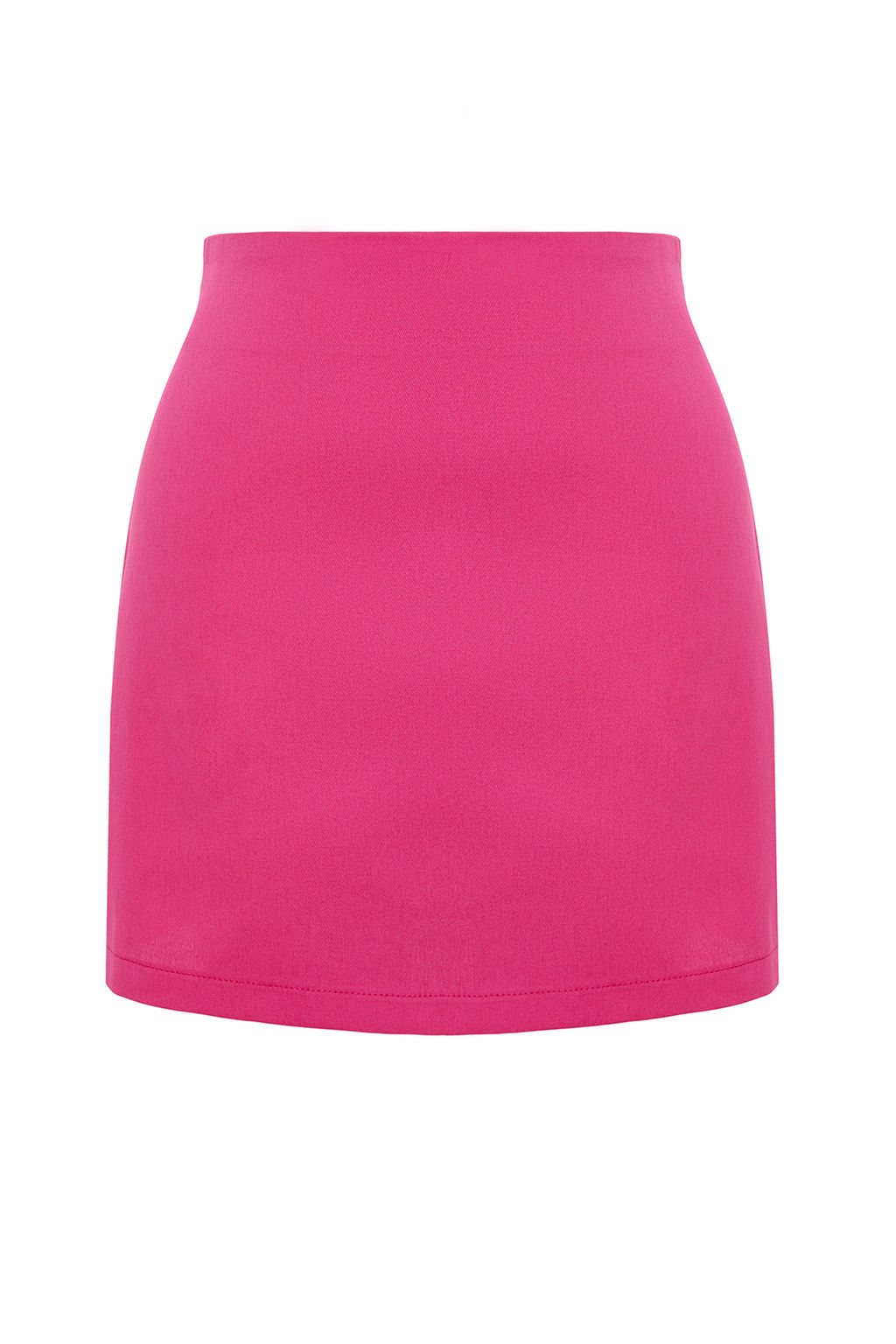 TRENDYOLMILLA Bej Basic Yuksek Bel A-line Mini Boy Dokuma Etek TWOSS22ET0136  фото 5