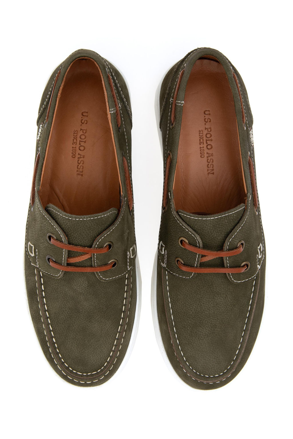 Erkek Haki Casual Ayakkab_ Sepette S_rpriz _ndirim - U.s. polo assn фото 6