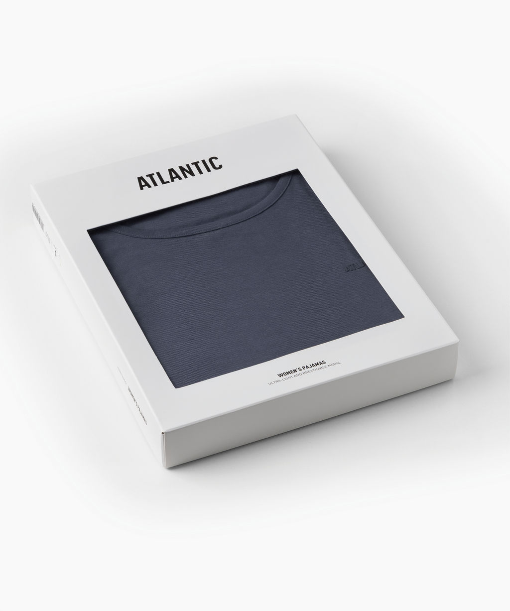 ATLANTIC NLP-513 Пижама женская Check графитовый  фото 6