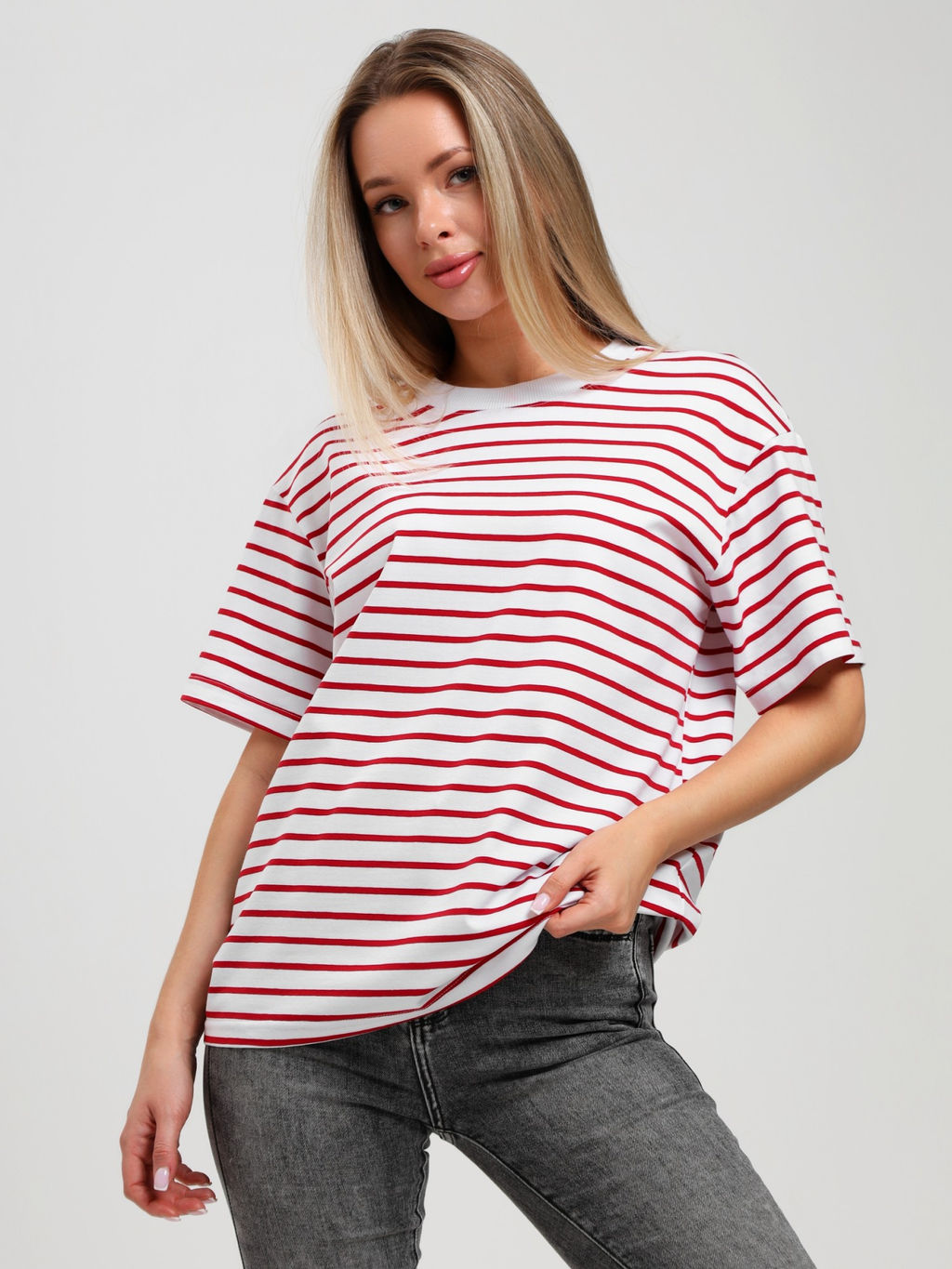 Футболка Брина-2 из хлопка с лайкрой VIOTEX - Виотекс фото 52