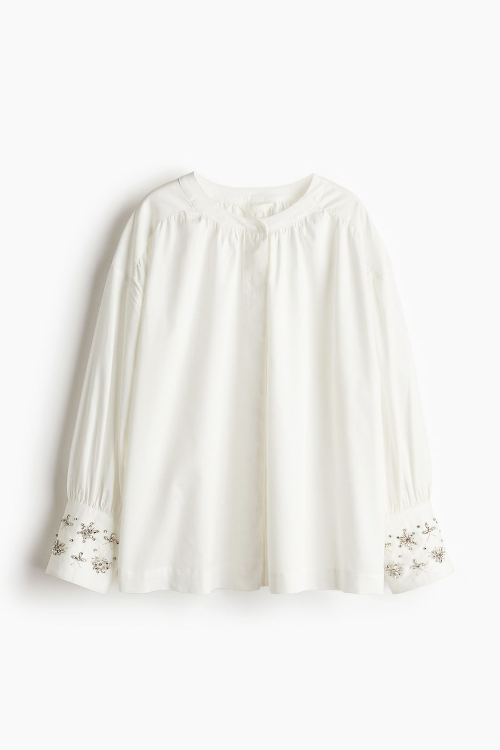 Blusa de algodon con strass - H&m фото 5