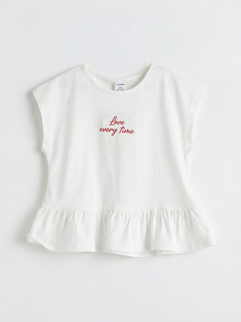 Bisiklet Yaka K?z ?ocuk Bluz ve Pantolon