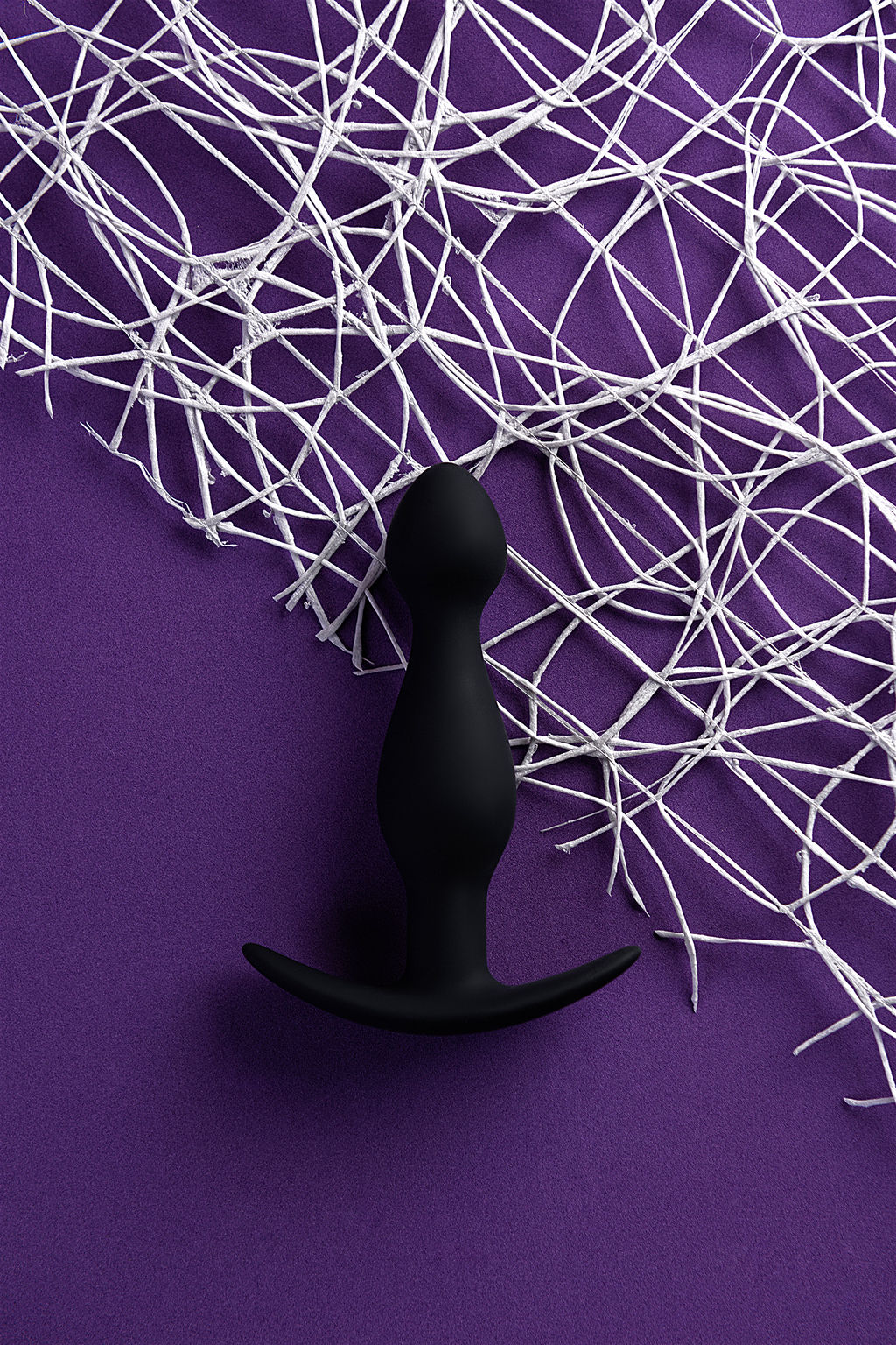 Анальная пробка A-Toys by TOYFA Veres, размер S, cиликон, черный, 11,5 см