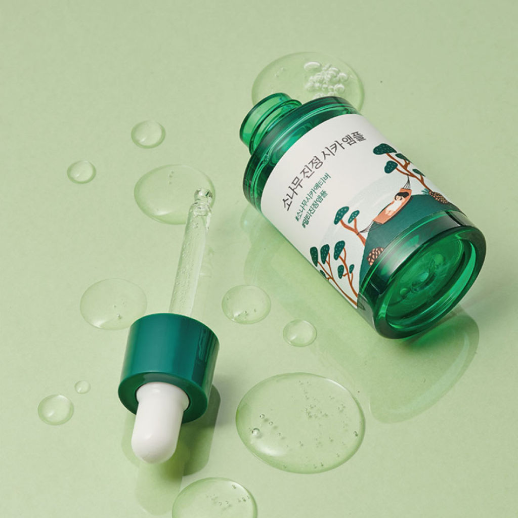ROUND LAB Сыворотка с экстрактами сосны и центеллы для проблемной кожи / Pine Calming Cica Ampoule, 30 мл