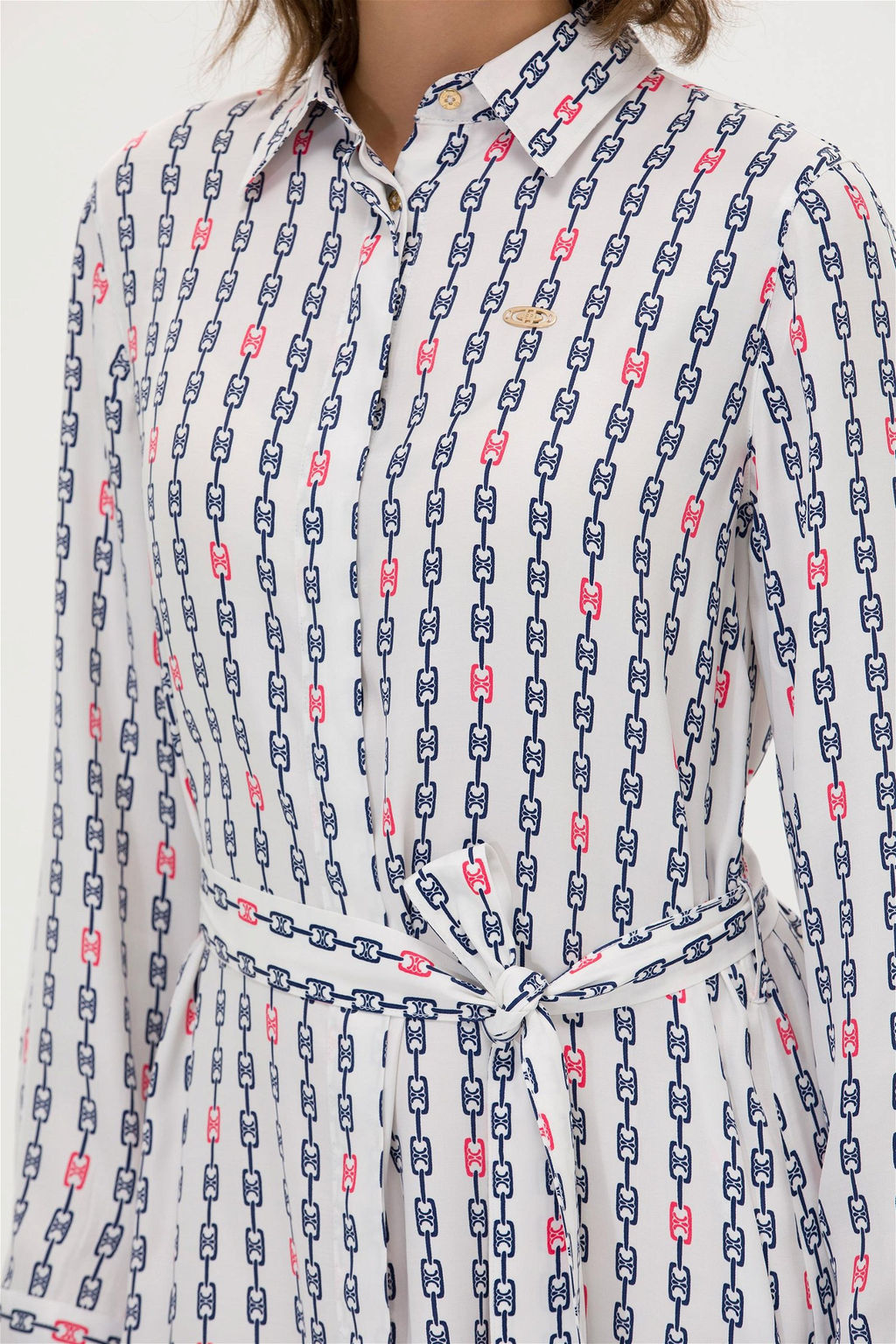 Женское белое тканое платье - U.s. polo assn фото 14