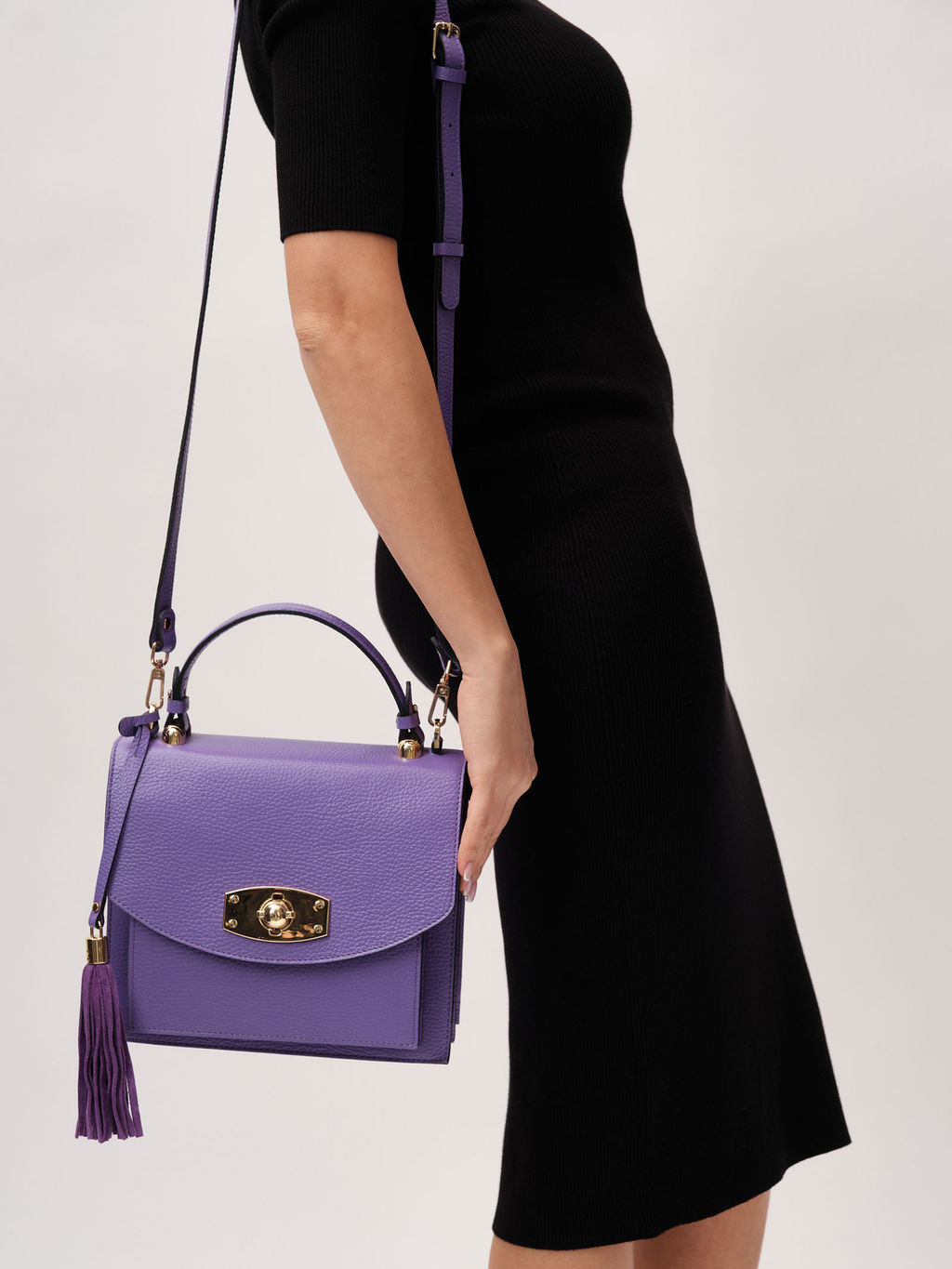 Сумка Azaro 30694 фиолетовый цветок