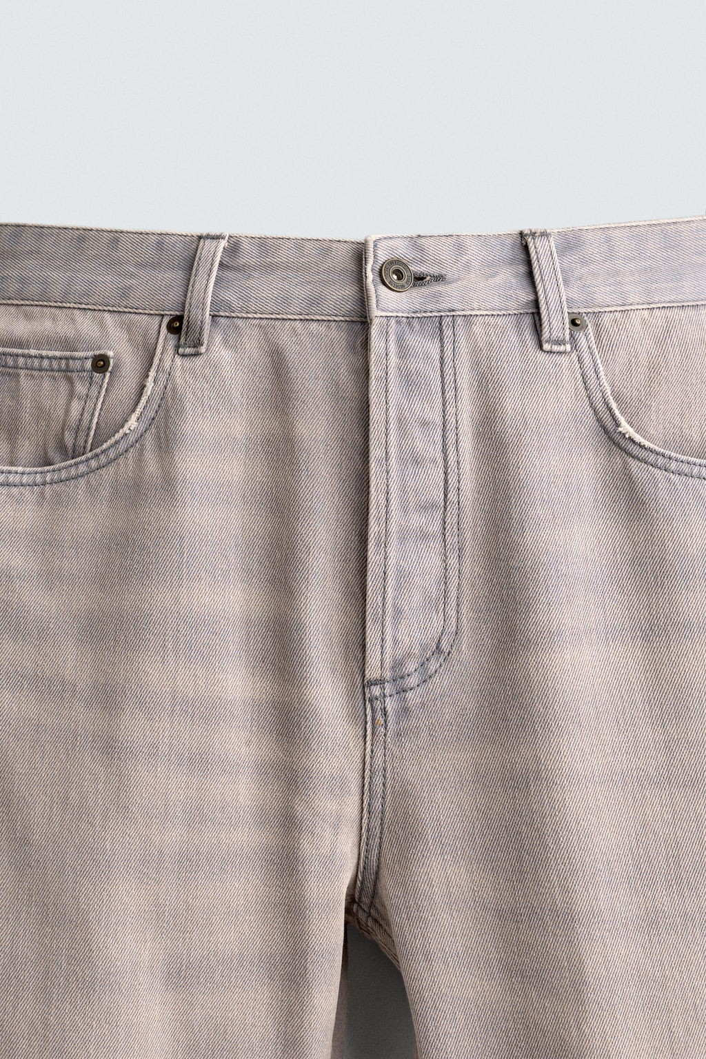 JEANS RELAXED ANKLE FIT / Azul claro - Zara фото 9