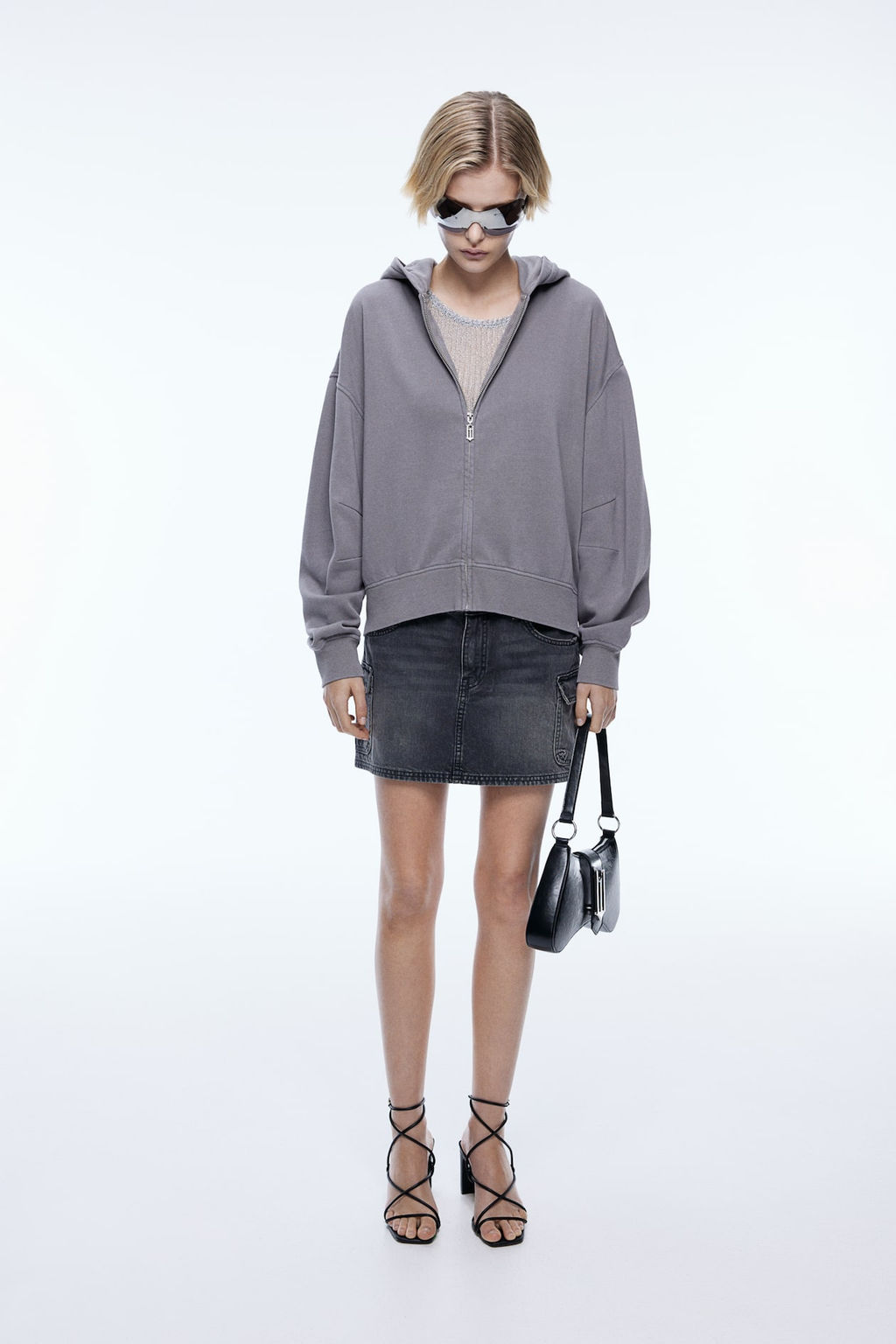 Chaqueta sudadera con capucha y motivo estampado - H&m фото 3