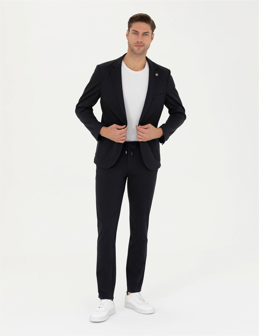 Lacivert Ekstra Slim Fit Kuma_ Pantolon - Pierre cardin фото 3