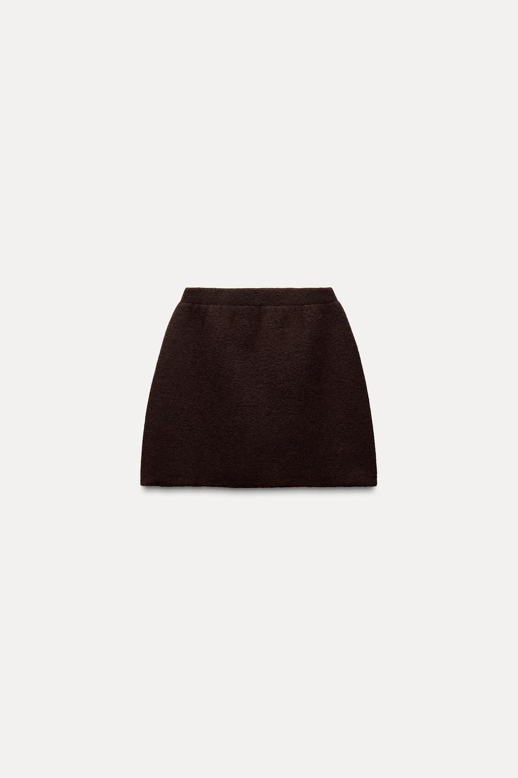 MINI SKIRT WITH SIDE SEAMS - Zara фото 6