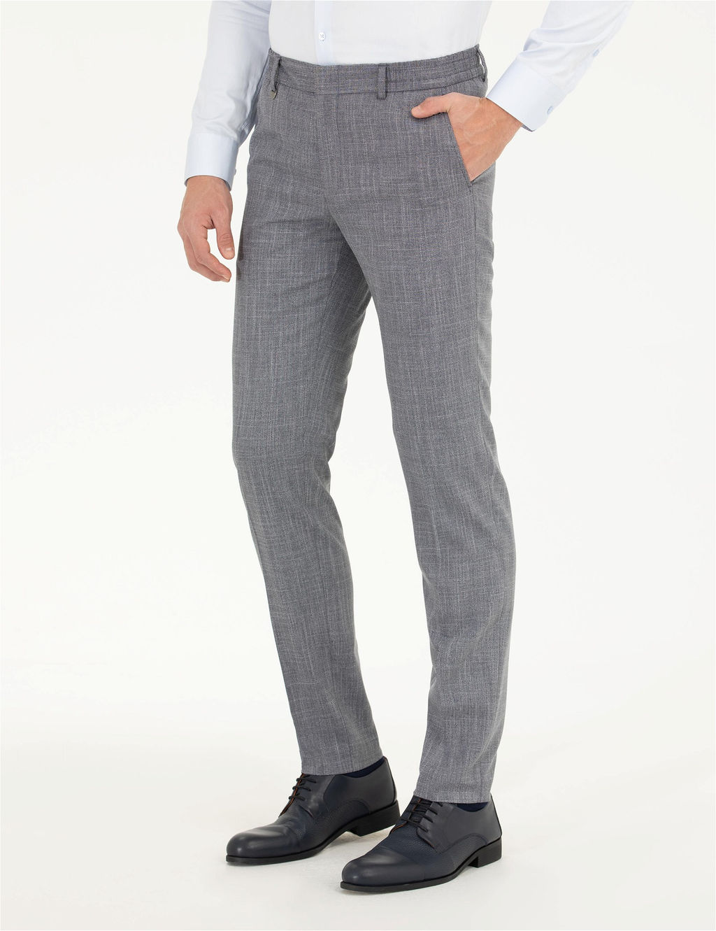 Lacivert Ex. Slim Fit Kuma_ Pantolon - Pierre cardin фото 2
