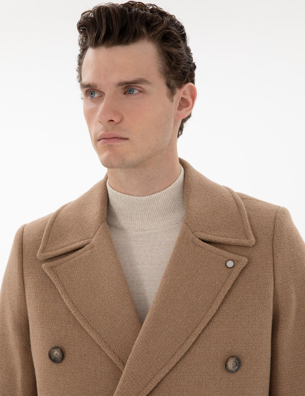 Bej Ex. Slim Fit Ka_e Kaban - Pierre cardin фото 2