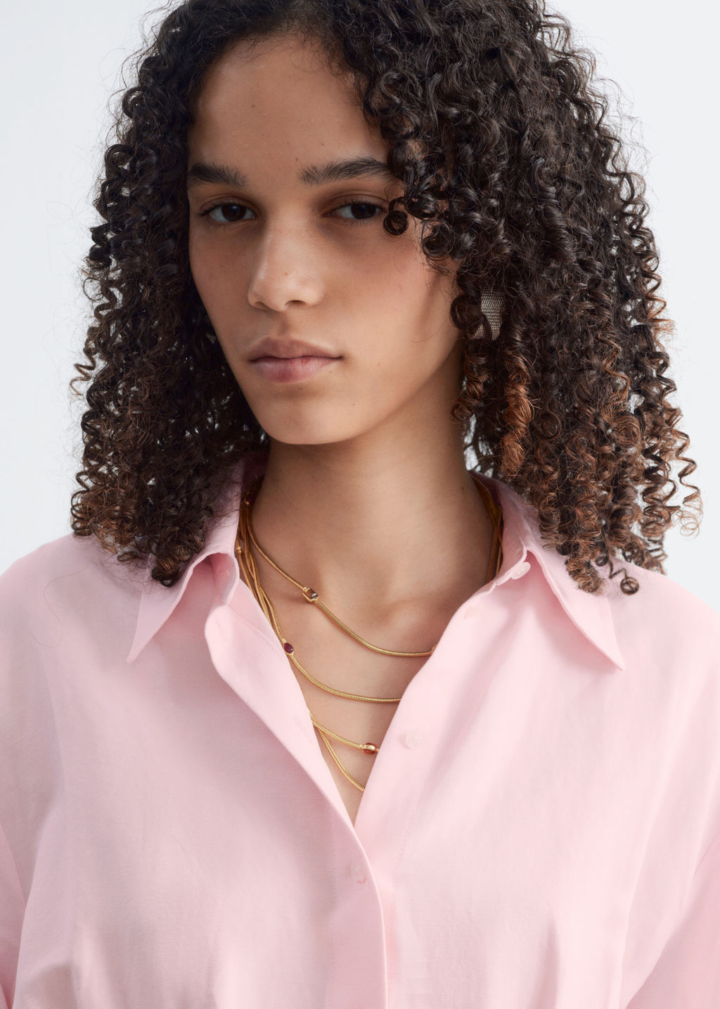 Camisa de corte ajustado a la cintura - H&m фото 3