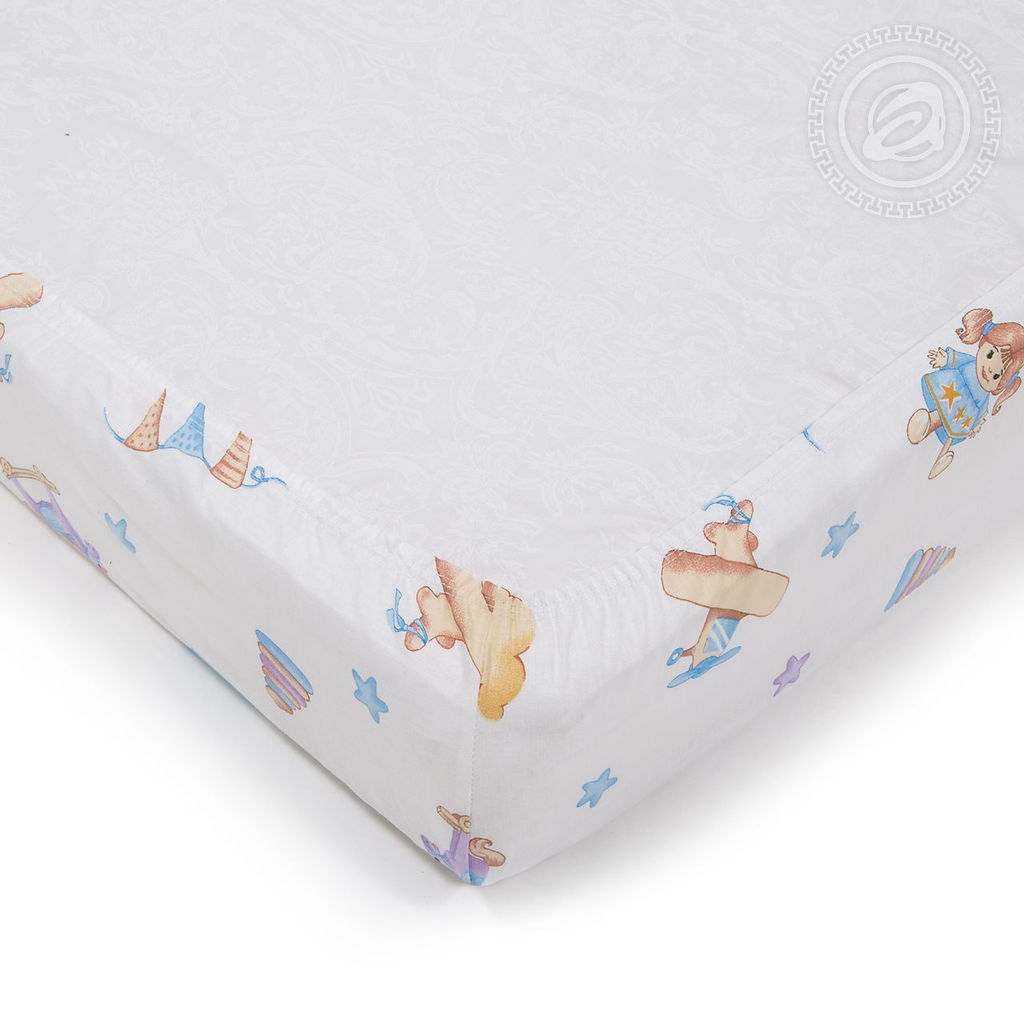 Детство Набор для новорожденных Детство/Борта:6шт; Подушка:1 шт-40*60; Наволочка(клапан):1шт.-40*60; Простыня на резинке:1шт.-120*60; Одеяло:1шт.-110*90; Пододеяльник:1шт.-110*90 Набор в кроватку (бязь)