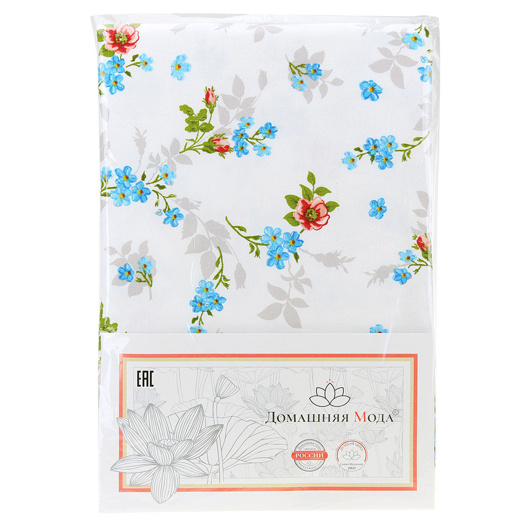 Розовый ноктюрн-2 Скатерть 220х145см, длина стола до 180см, на 8-10 персон, хлопок Премиум 186г/м2, Домашняя мода (Россия)  фото 3