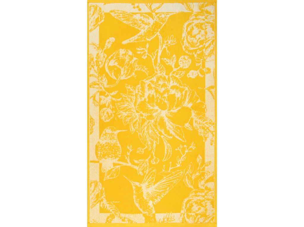 Полотенце махровое 6с103.412ж1 Пробуждение(т.желтый4) 50х90см