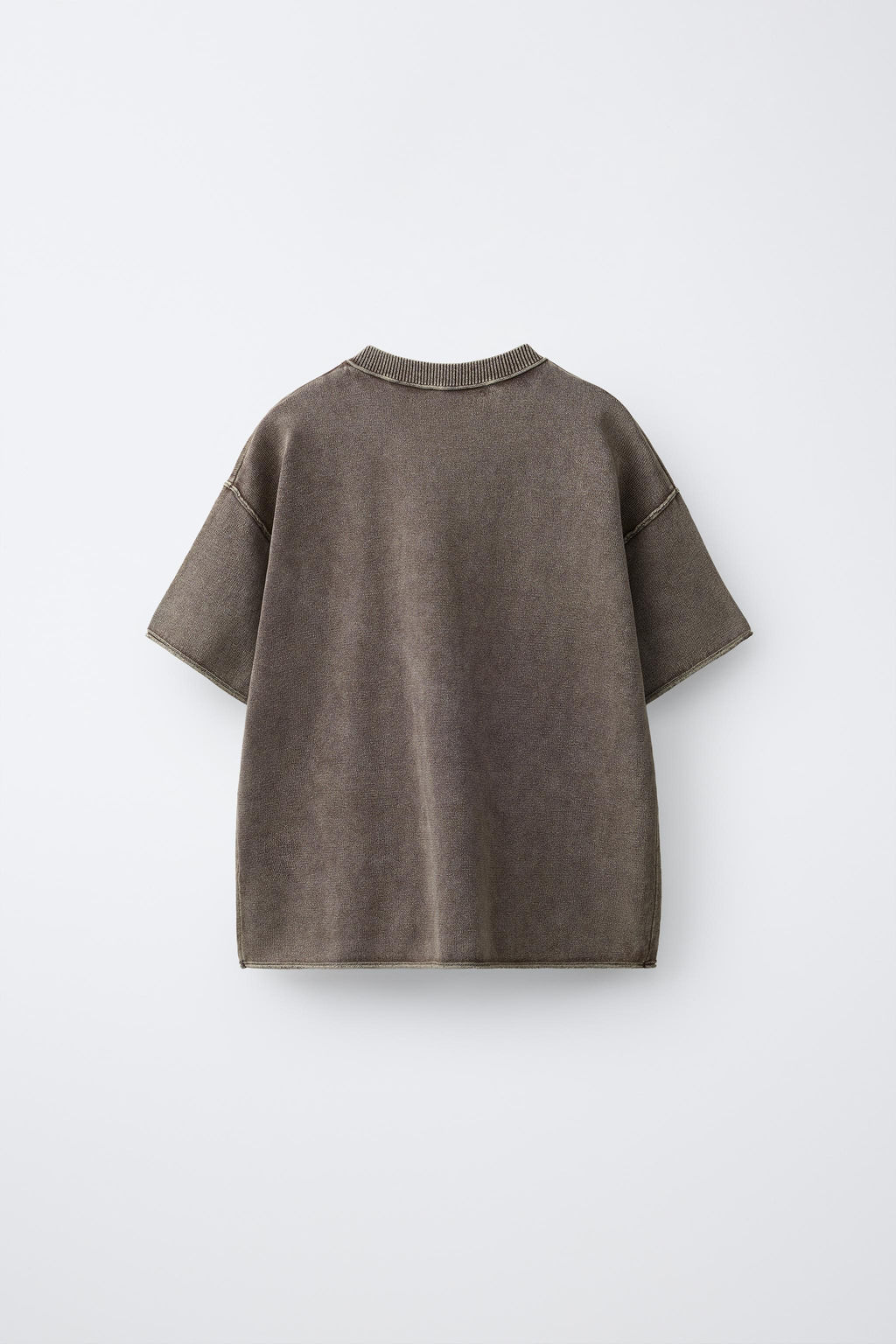 CAMISETA PUNTO EFECTO LAVADO / ?xido - Zara фото 2
