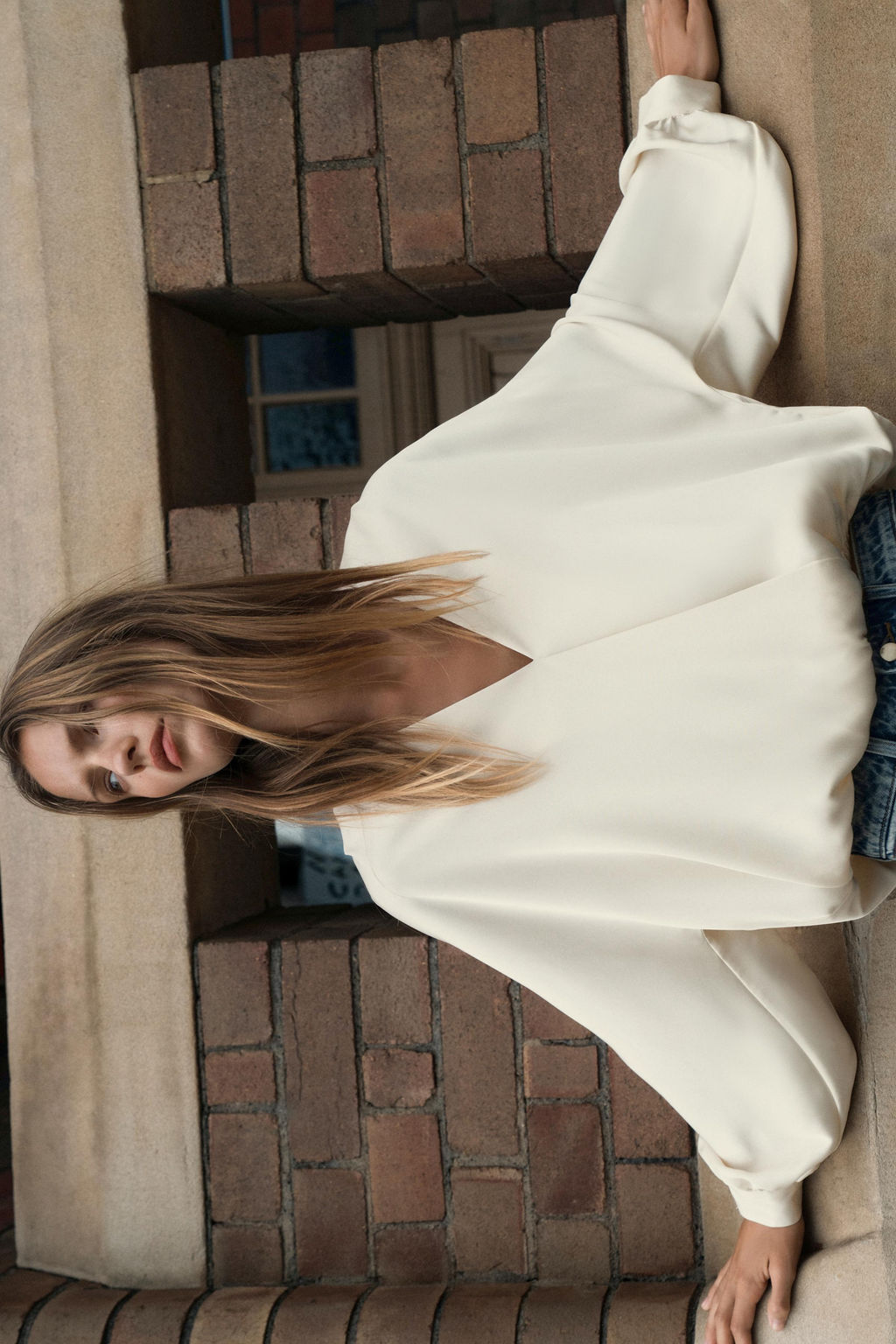 SATIN WRAP BLOUSE - Zara фото 4