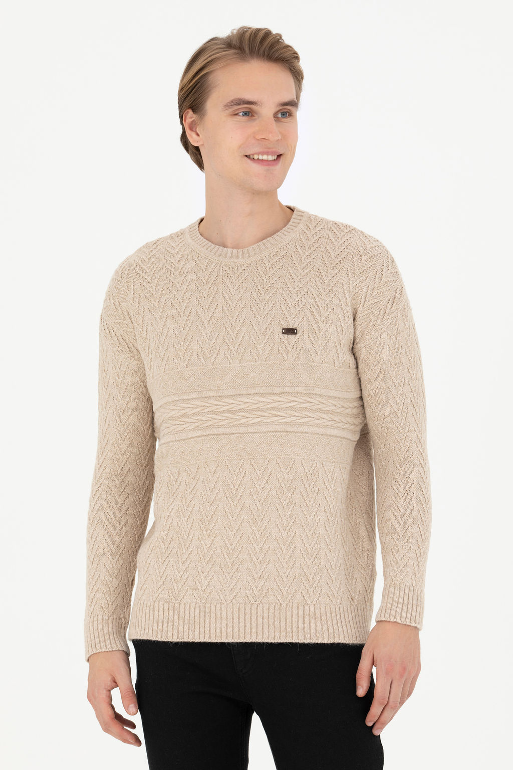 Мужской свитер с камнем - U.s. polo assn фото 10