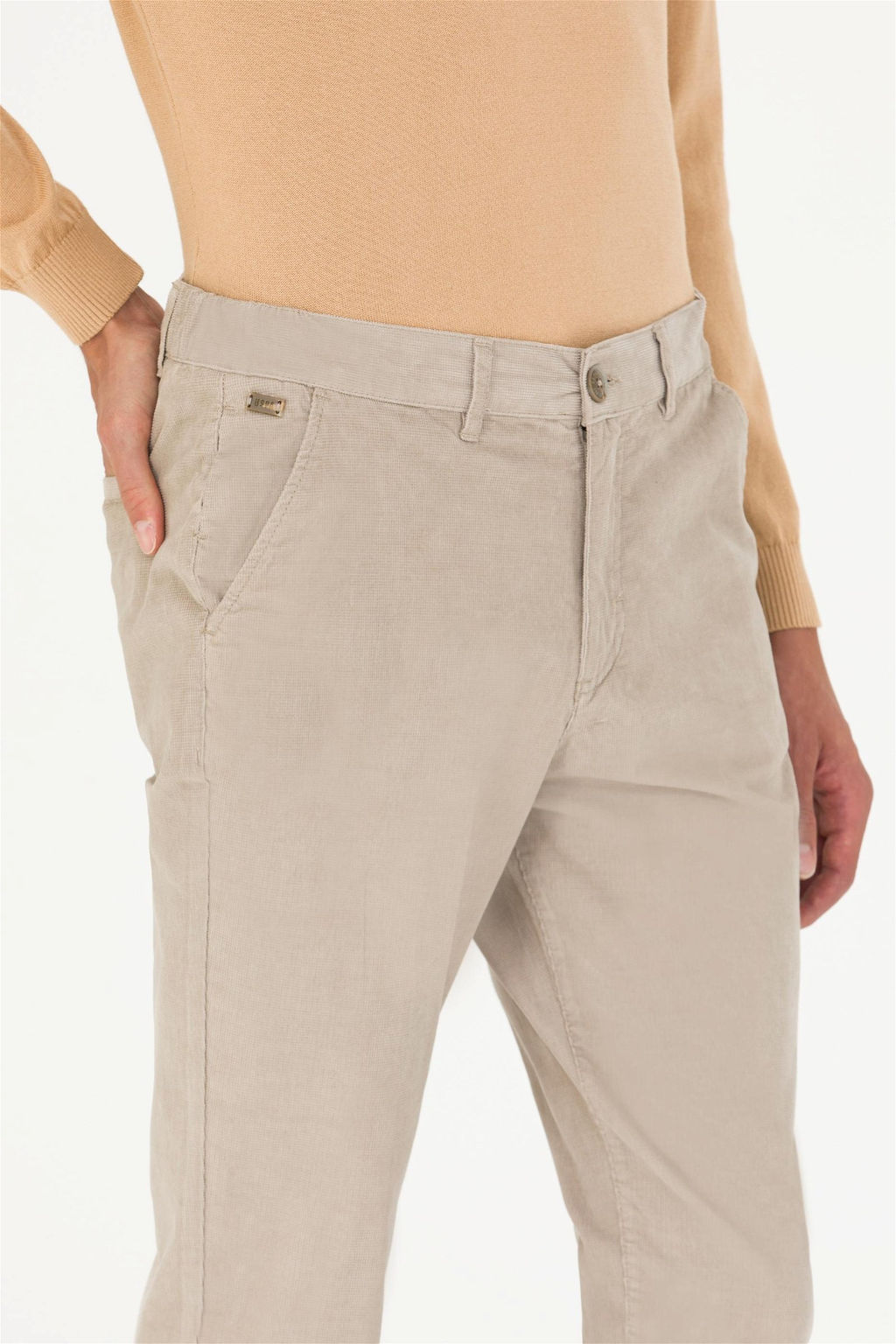 U. S. Polo Assn Мужские брюки из парусины с каменным узором - U.s. polo assn фото 5