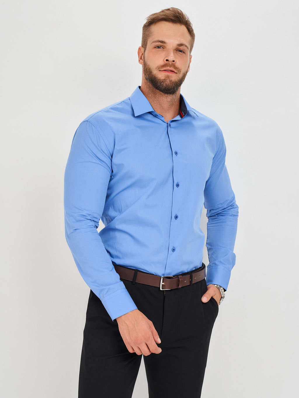 Сорочка мужская длинный рукав CASINO c220/157/004/Z/3p фото 6